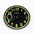 Циферблат для часов Молния Pilot черный CPI-001 - 1